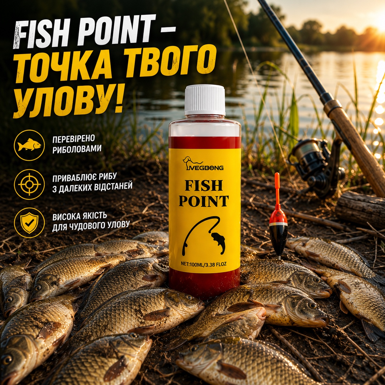 Fish Point — точка твого улову